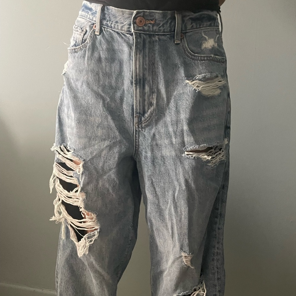 American eagle relaxed mom jean never worn with tag